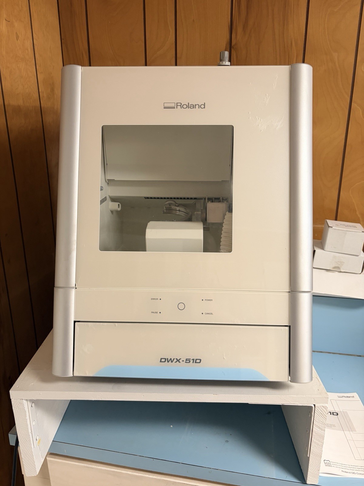 Roland DWX-51D 5-Axis Dental CAD/CAM Milling Machine Used Working With Vac ￼