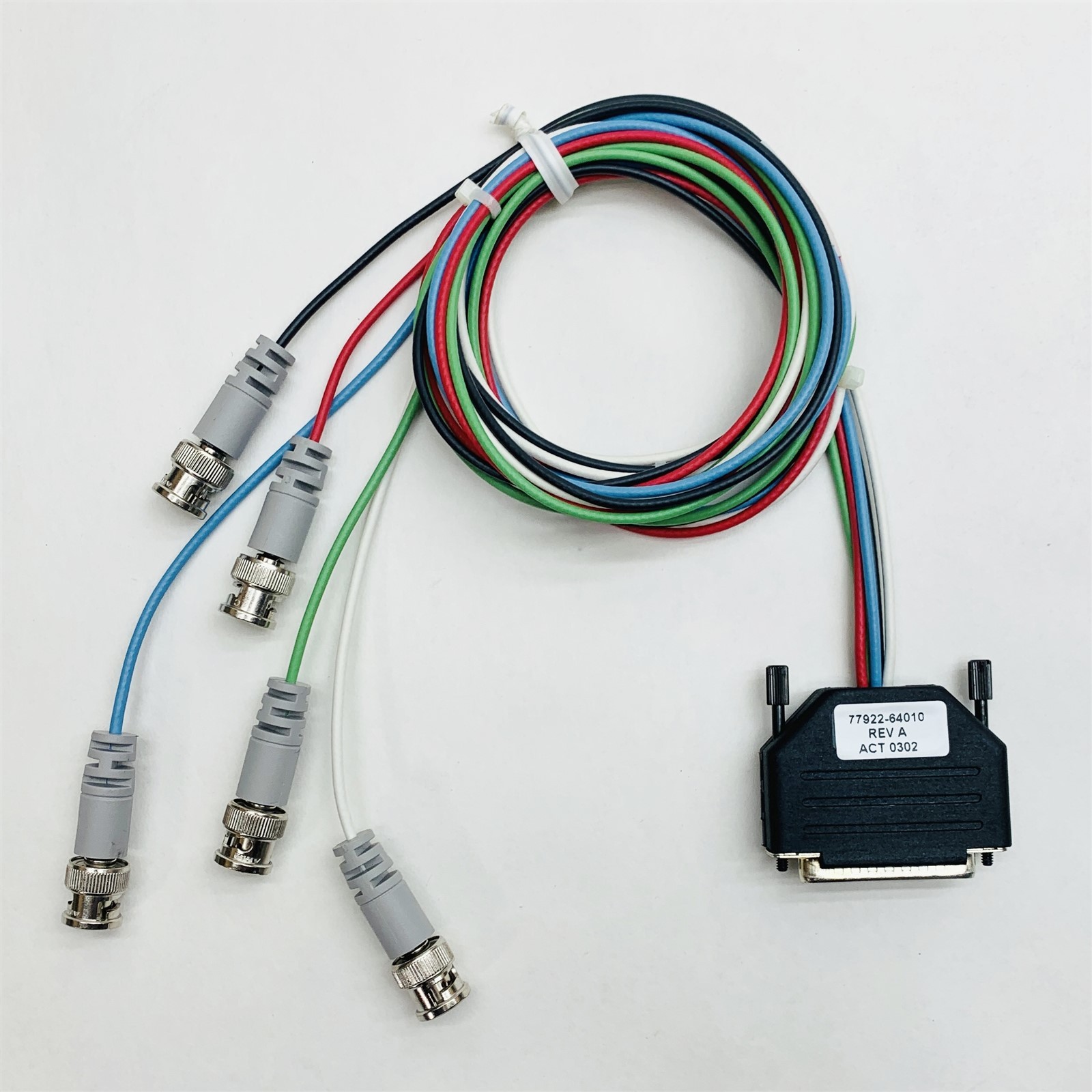 Philips HP 77922-64010 Rev A ACT0302 RGB Monitor Cable (Sonos Ultrasound System)
