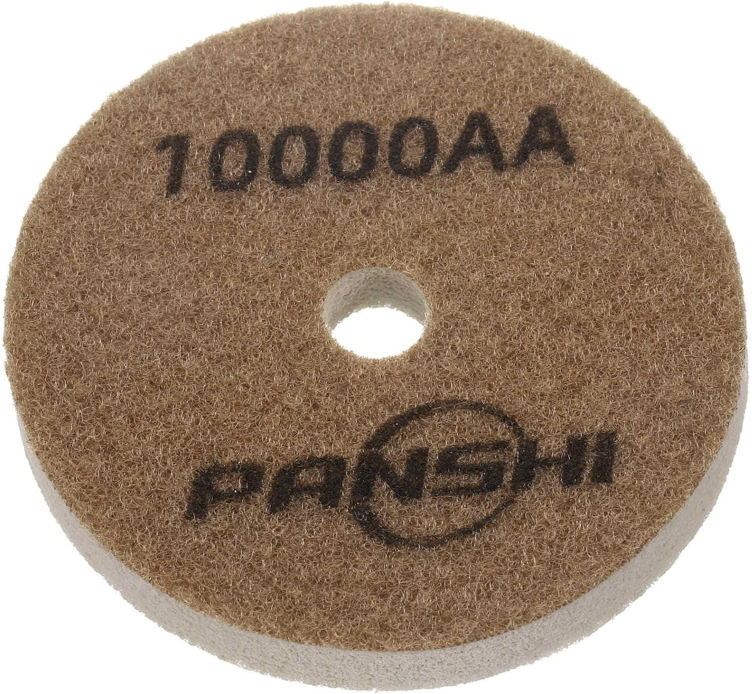 Diamond Sponge Polishing Pads 4″ Dia 300 Grit Emery Sand Fiber Polishing Pad Wet