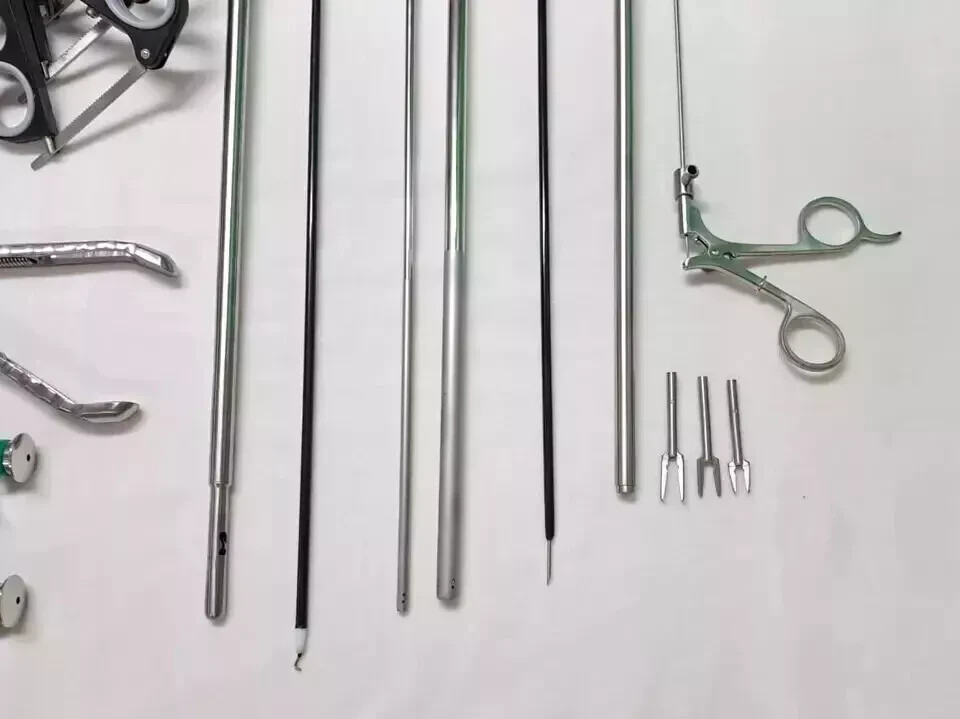 21PC – Laparoscopic Sugery Set SS High Quality Reusable Autoclave Instruments