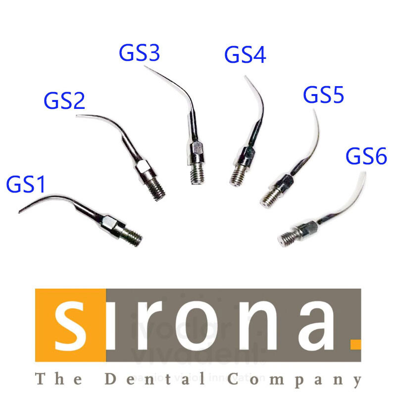 for Sirona/EMS/DTE Ultrasonic Dental Scaler Tips Scaling Endo Perio Cleaner GS