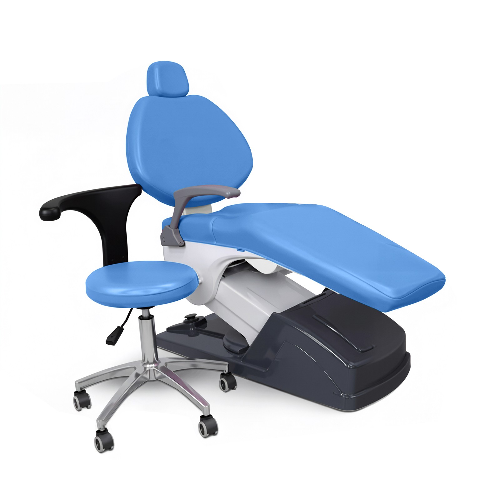 4Pcs/Set Colorful Dental Chair Seat Cover Waterproof Chair Protective Sleeves PU