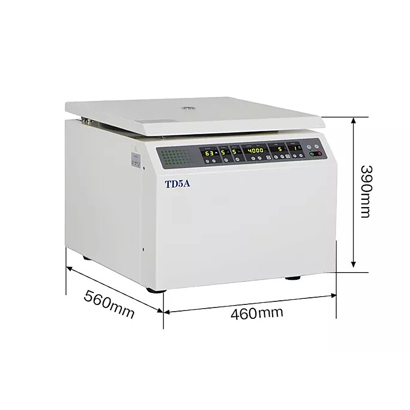 Lab Desktop Low-speed Serology Centrifuge Separation Device 5500rpm 3000ml TD5A