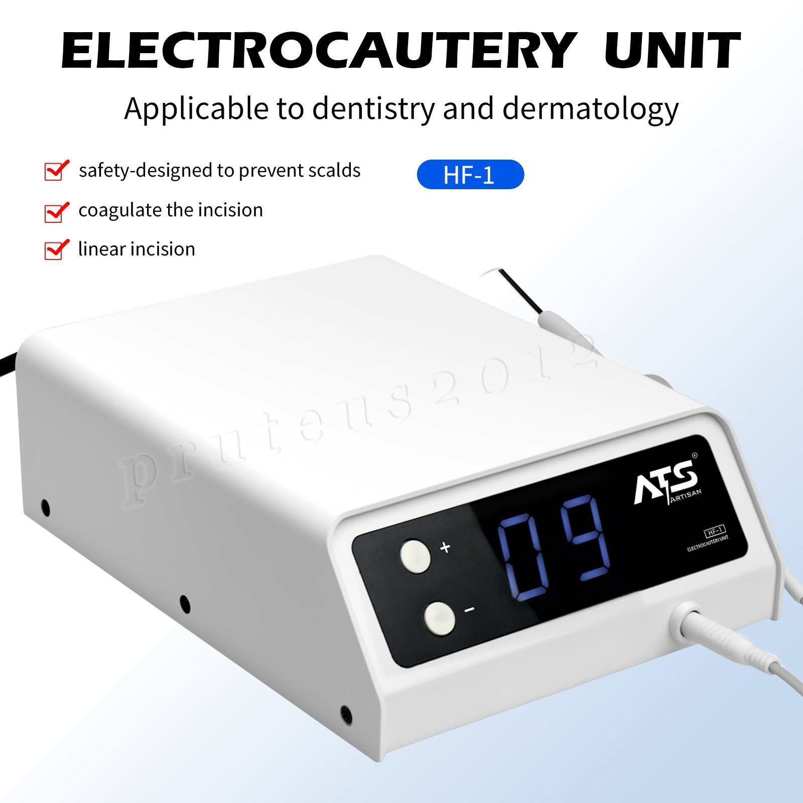 Dental High-frequency Electrosurgery Unit TH-1 Electricity Knife 10 Tips US 110v