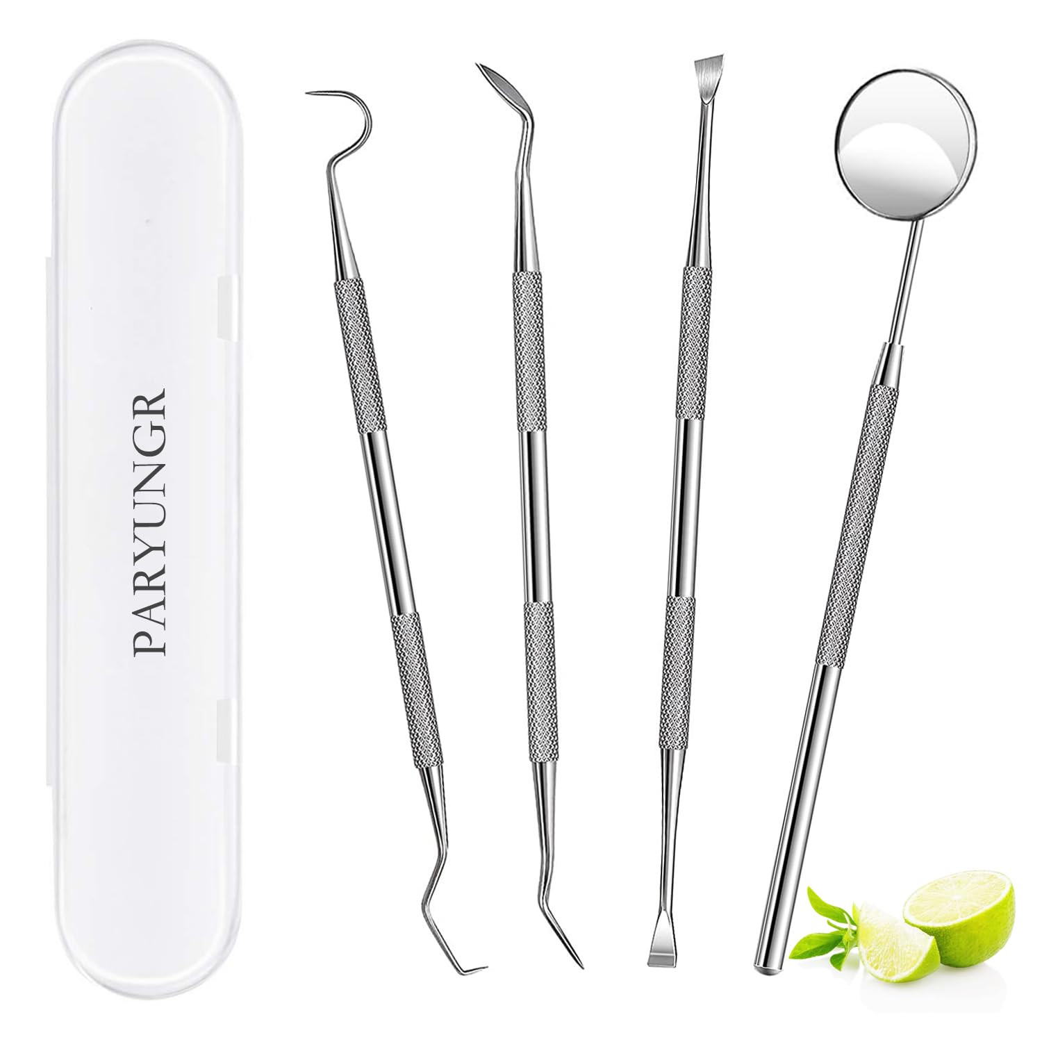 Dental Tools, Professional Teeth Cleaning Oral Care Hygiene Kit, Stainless Steel
