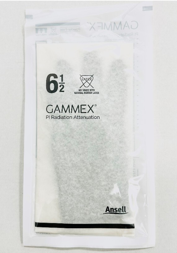 *5-Pairs* Ansell Gammex PI Radiation Attenuation Size-6.5 Gloves 20873565