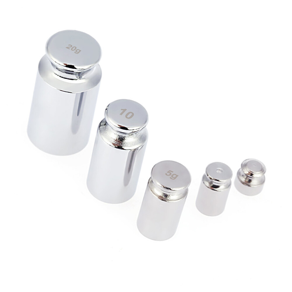 1g 2g 5g 10g 20g Chrome Plating Gram Weight for Digital Scale Y6Y0