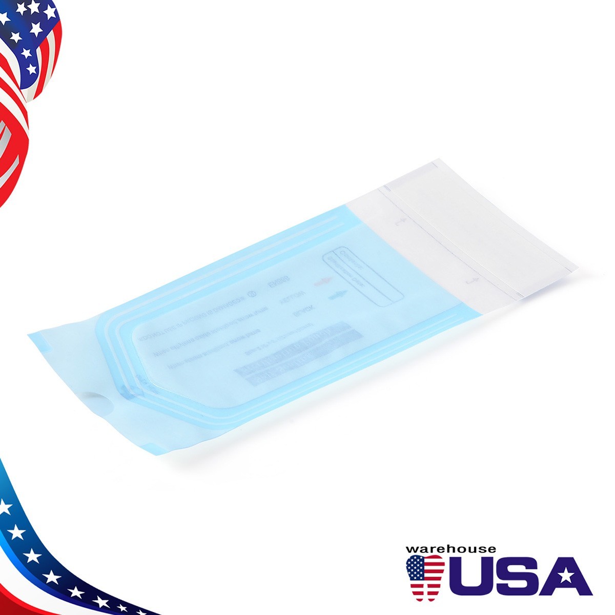200pcs/Box Self-sealing Sterilization Autoclave Pouches Bags
