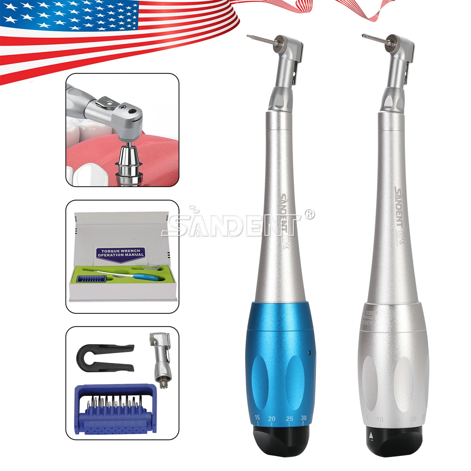 Dental Burs Cups Composite Polishing Polisher Kit for Low Speed Handpiece RA/HP