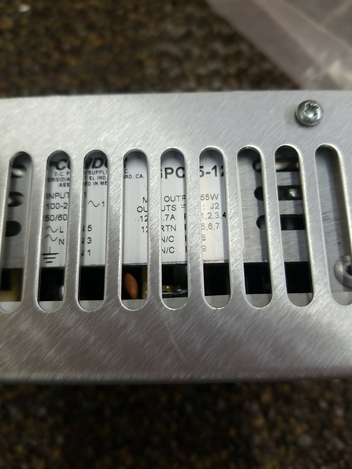 Condor GPC55-12 DC Power Supply