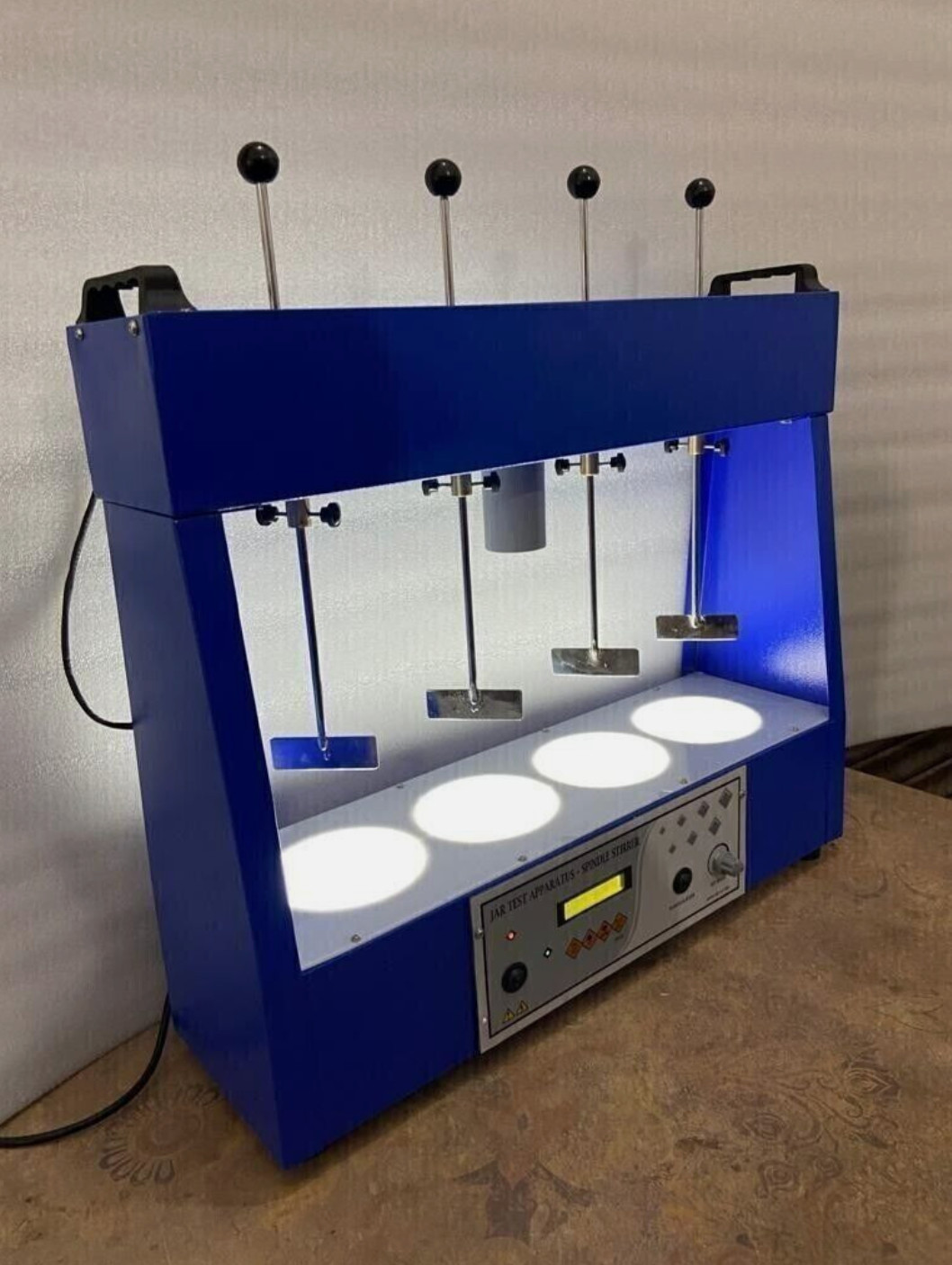 Flocculation Digital Jar Test Apparatus 4 Spindle WITH SAME DAY SHIPPING FROM US