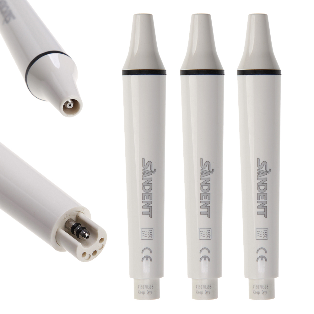 3 pcs Dental Ultrasonic Piezo Scaler Handpiece Compatible EMS Woodpecker SA-EMS