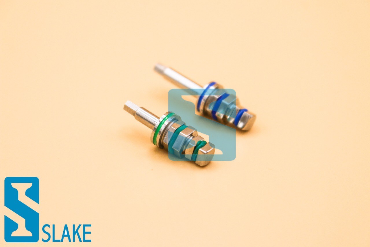 4 Dental Hex Drivers Adapter for Ratchet Long & Short 1.25mm & 2.42mm