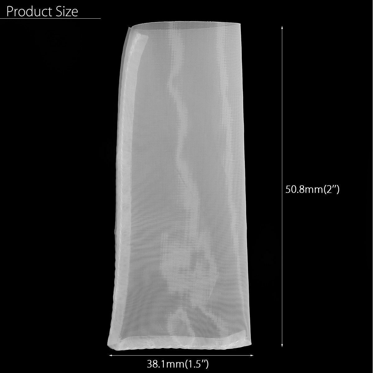 5PCS Squish Bags 1.5” x 2” 25μm Mesh Micron Nylon Screen Heat Oil Press Filter