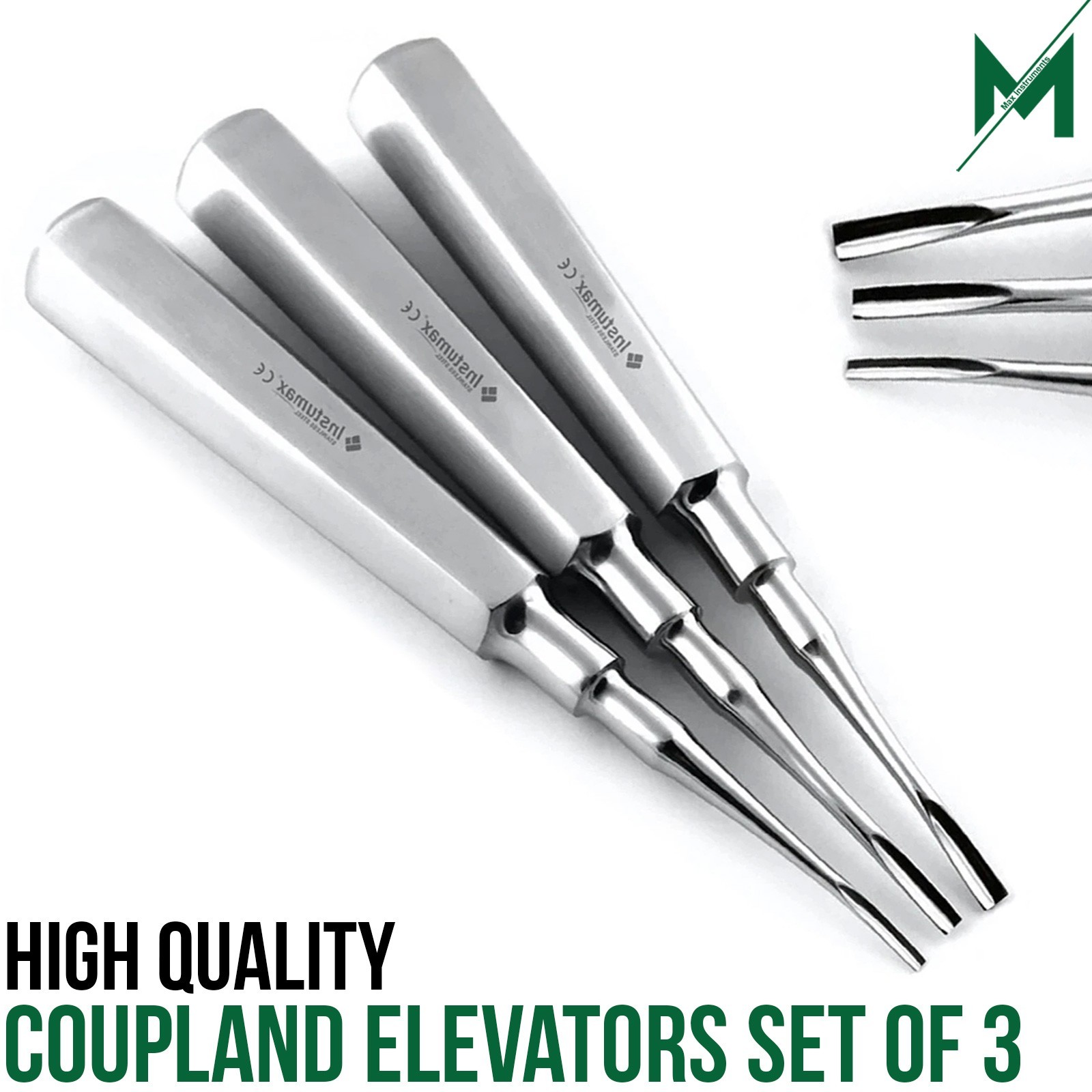 Basic Tooth Extraction Kit Coupland Dental Extracting Elevators Rongeur Pliers