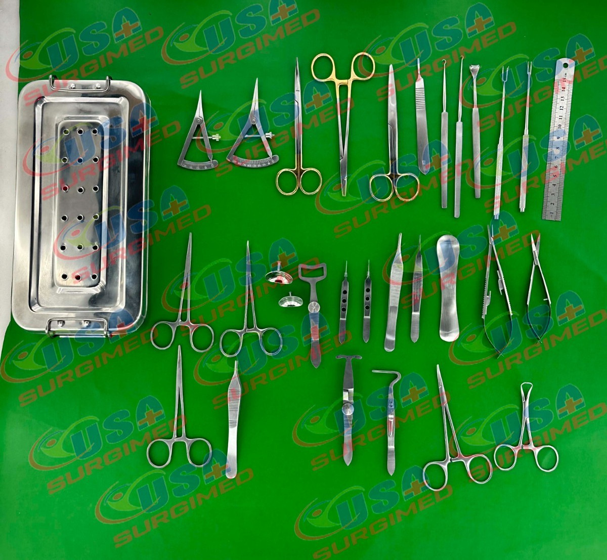 Blepharoplasty Instruments Set of 30Pcs Eye Surgery Set Plastic Surgery