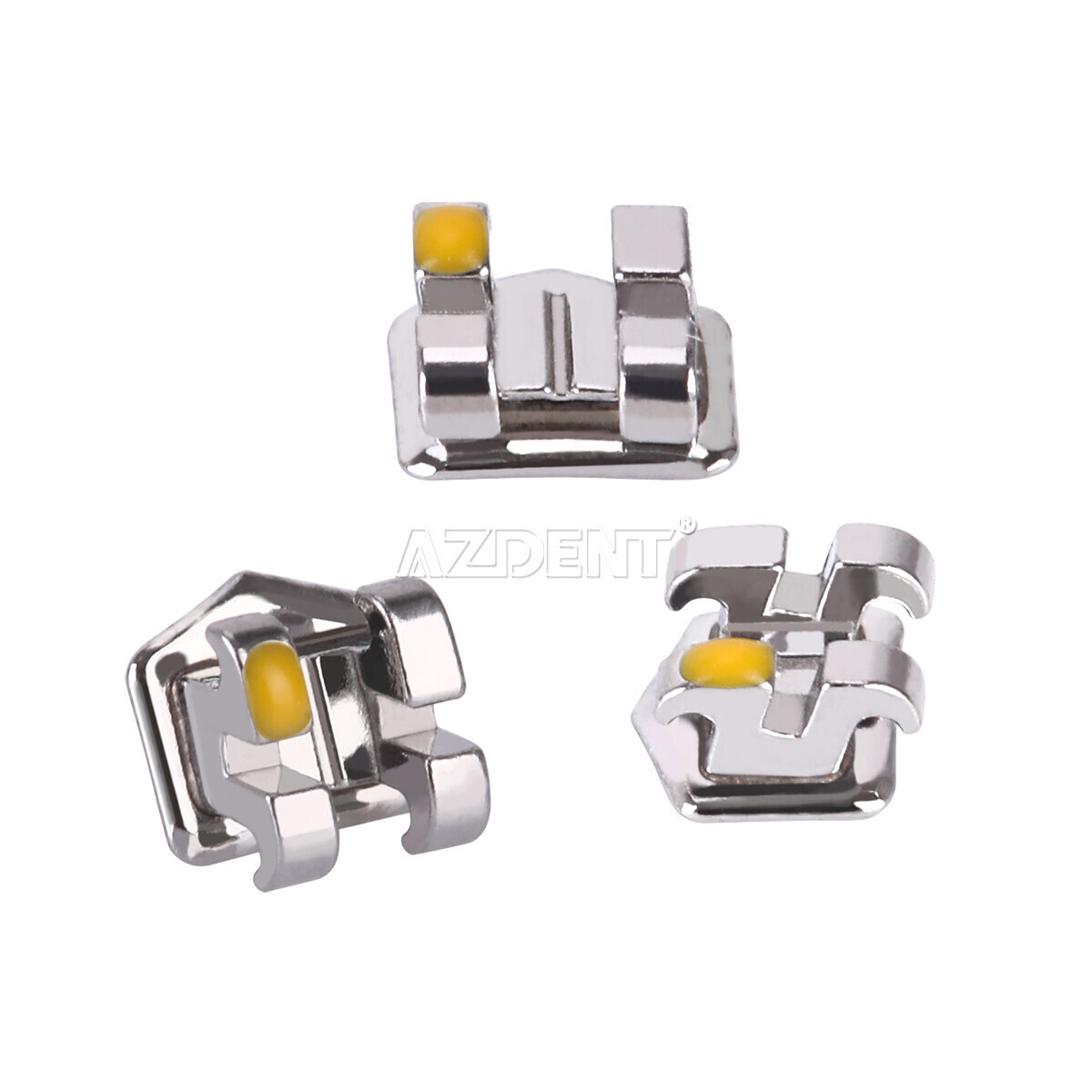 AZDENT Dental Orthodontic Brackets Braces Standard Roth .022 Hooks 3-4-5
