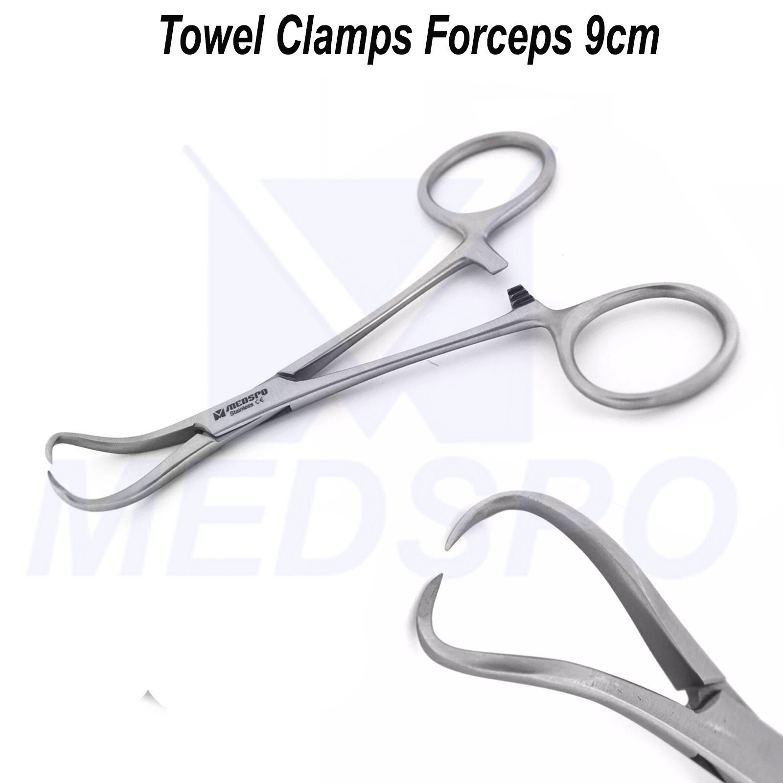 Medical Backhaus Towel Clamp Locking Forceps Surgical Veterinary Instruments CE