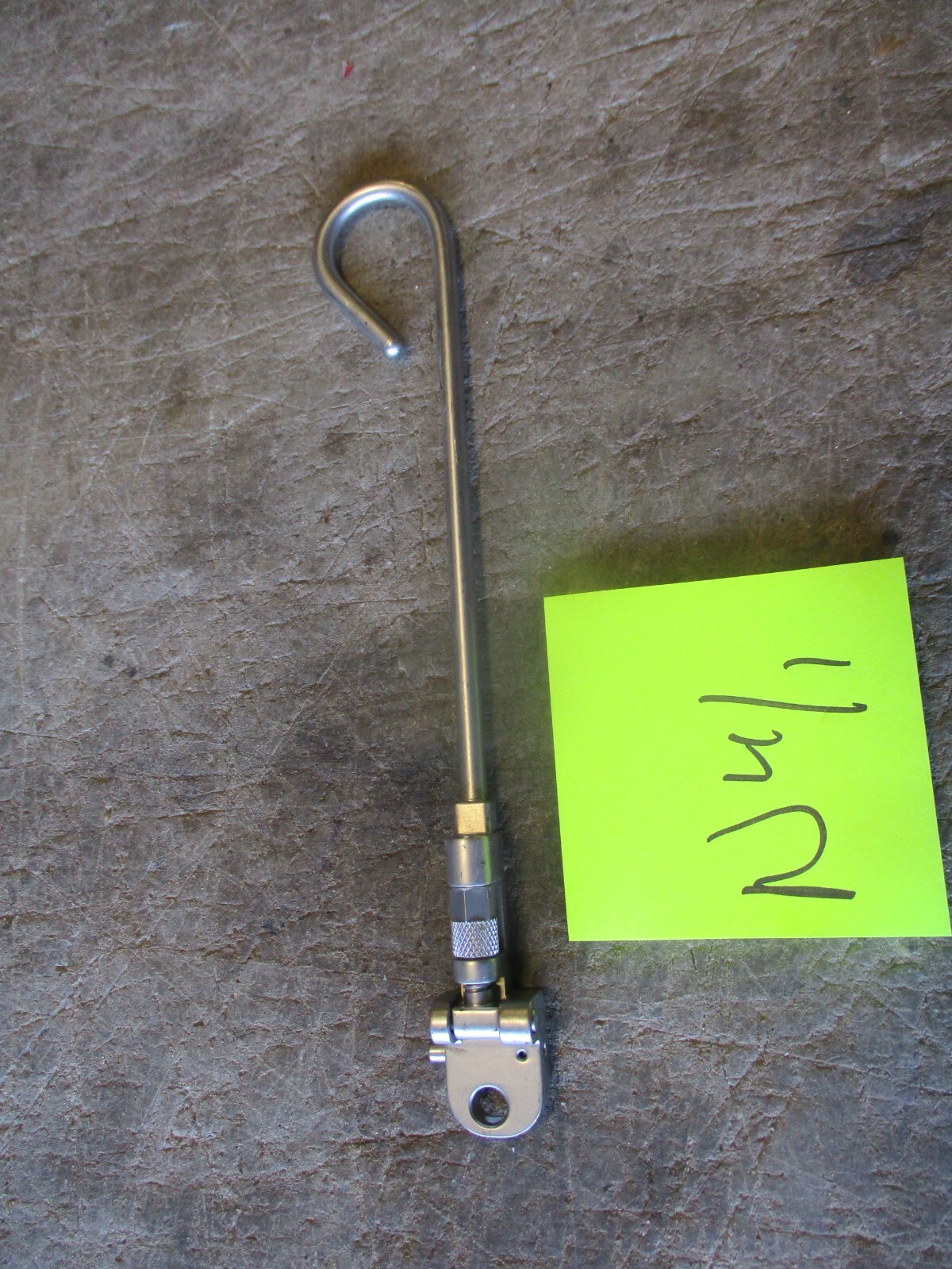 Used Thompson Angling Retractor Handle for SynFrame 45014AL Surgical Instrument