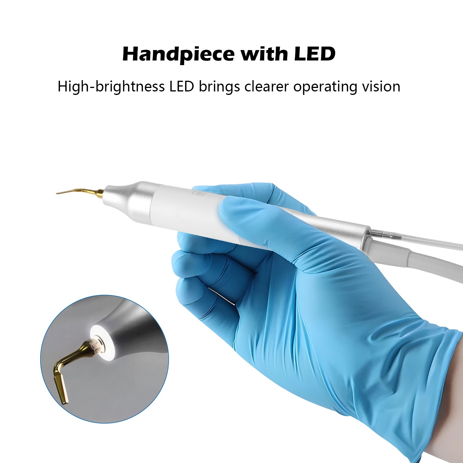 Dental Surgery Piezo Bone Surgery Ultrasonic Bone Cutter with Handpiece Tips