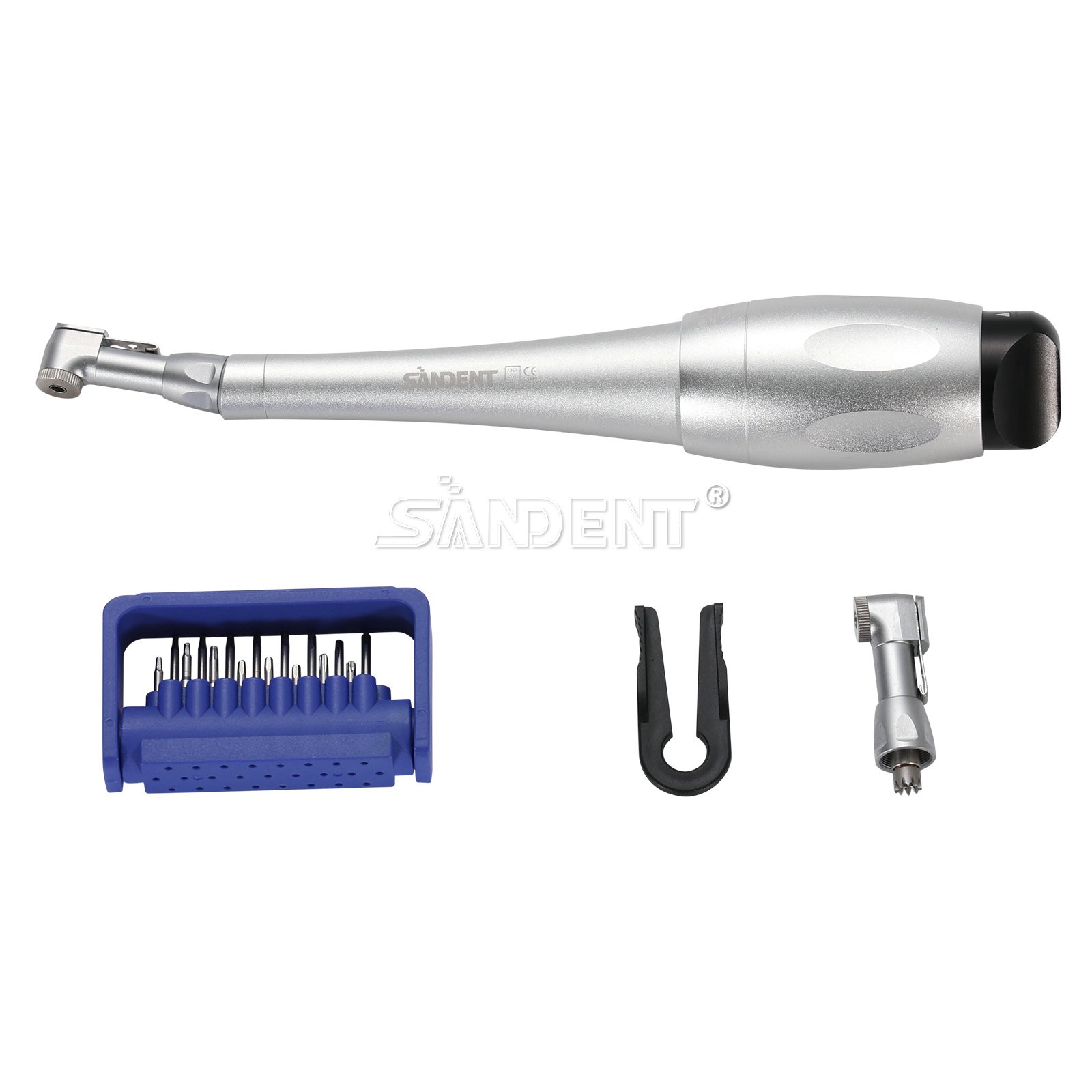 SANDENT NSK Style Dental High Speed Turbine Handpiece Push Button 4 holes SALE!