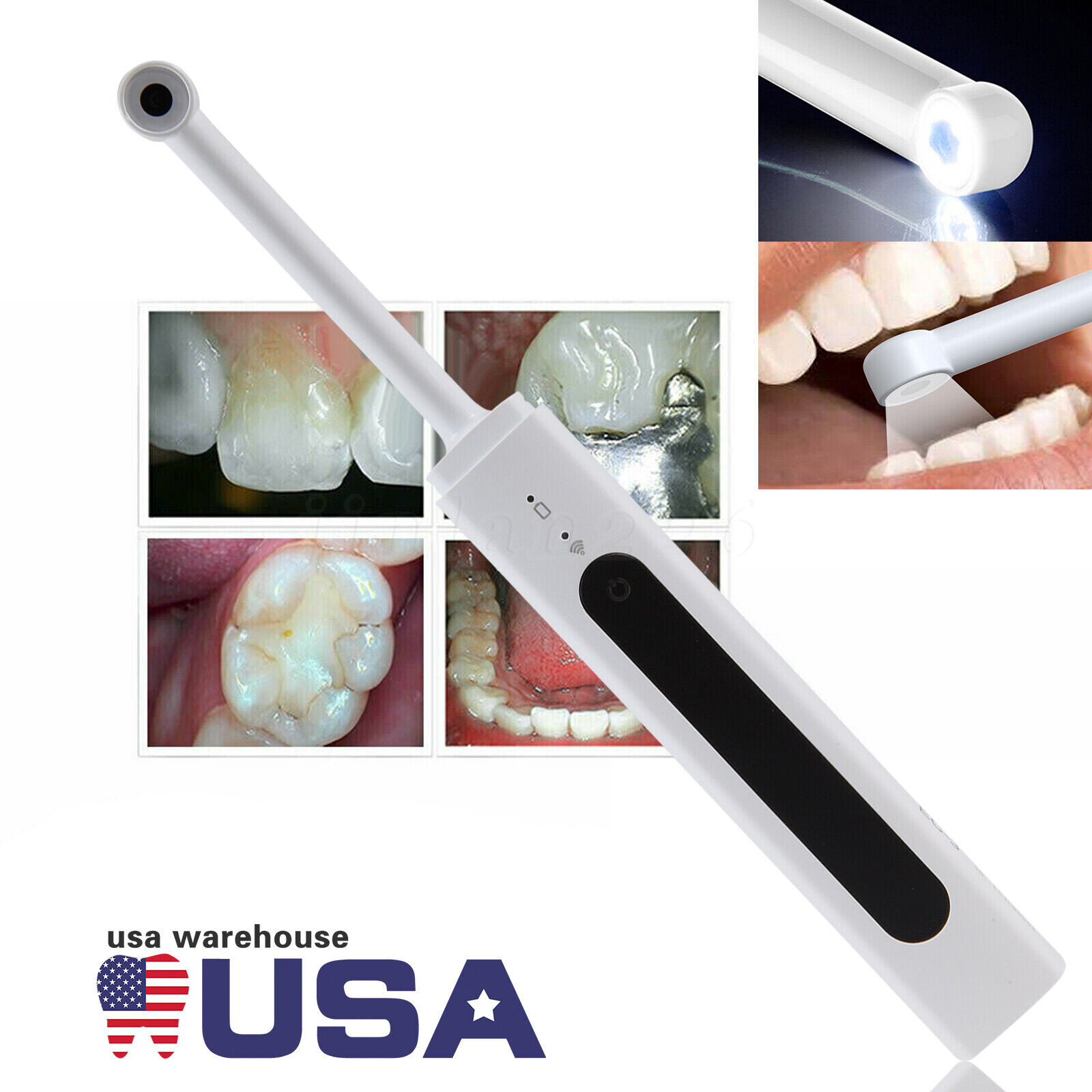 8LED light Dental Intraoral Camera Digital Imaging Intra Oral Endoscope USB/Wifi
