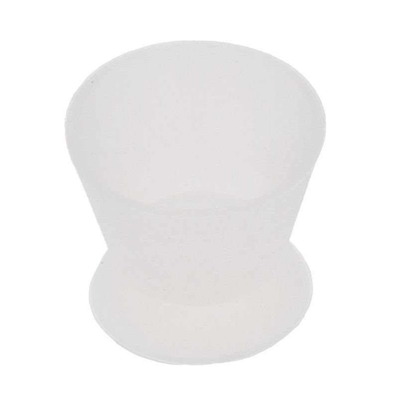 Dental Lab Silicone Mixing Cup Acrylic Rubber No-Stick Flexible Bowl Cup S/M/L/H