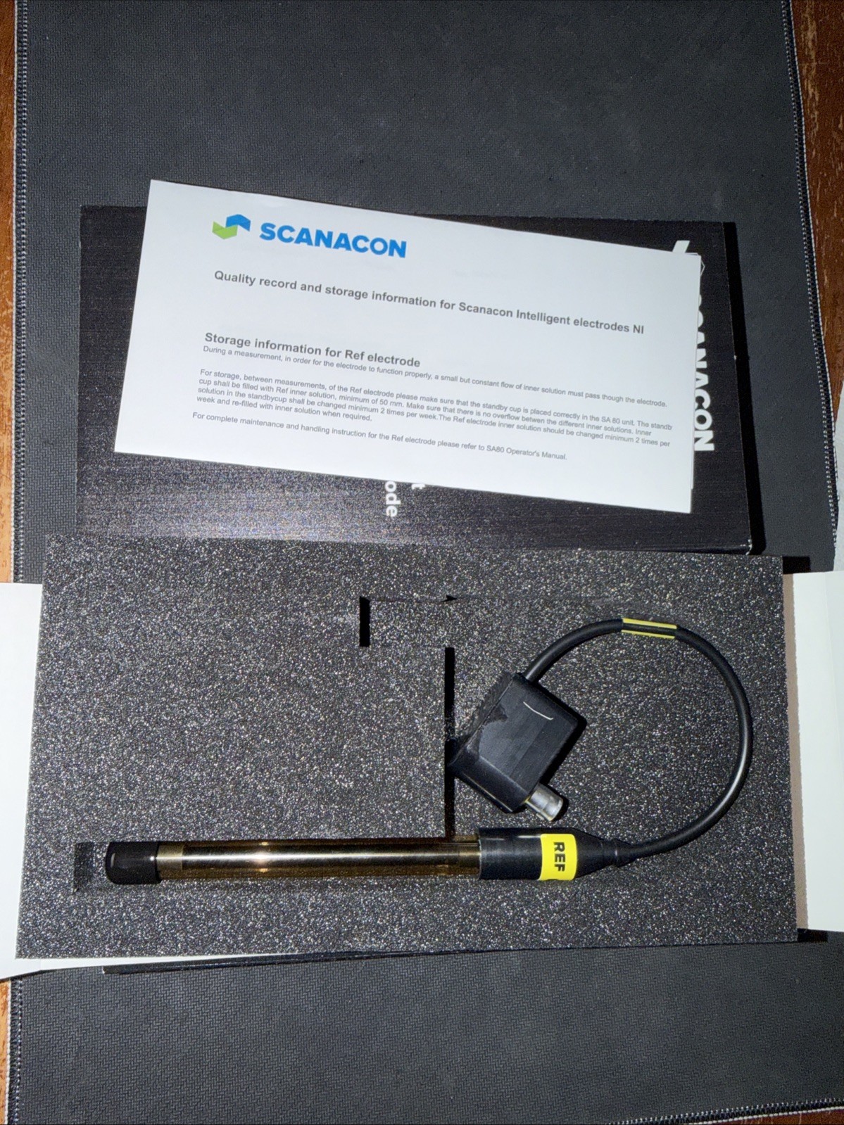 Scanacon REF Reference Electrode For Industrial Acid Analyzers