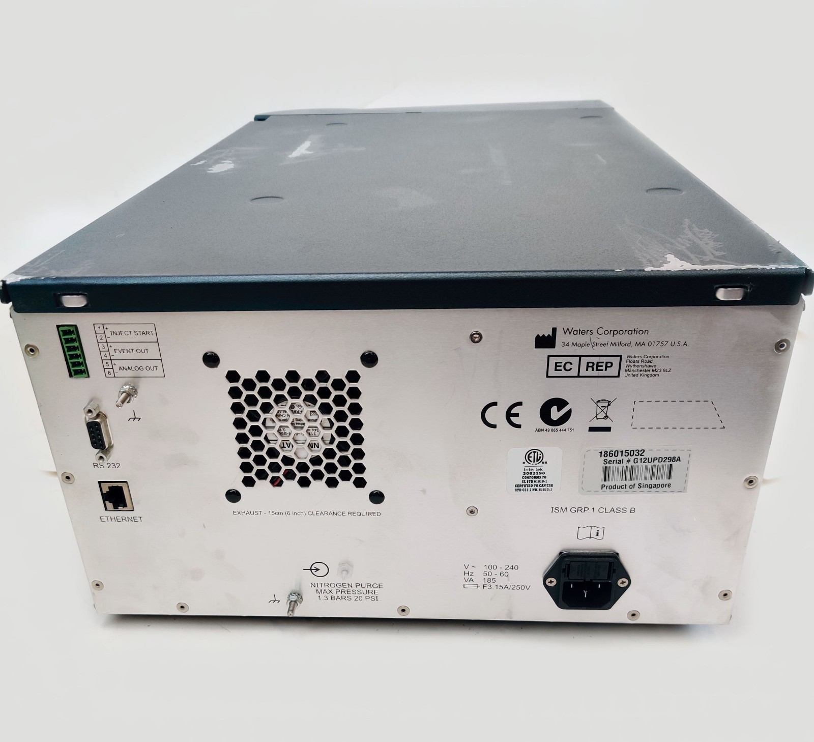 Waters Acquity PDA Detector 186015032 UPD HPLC w 500nL Flow Cell & Lamps Tested