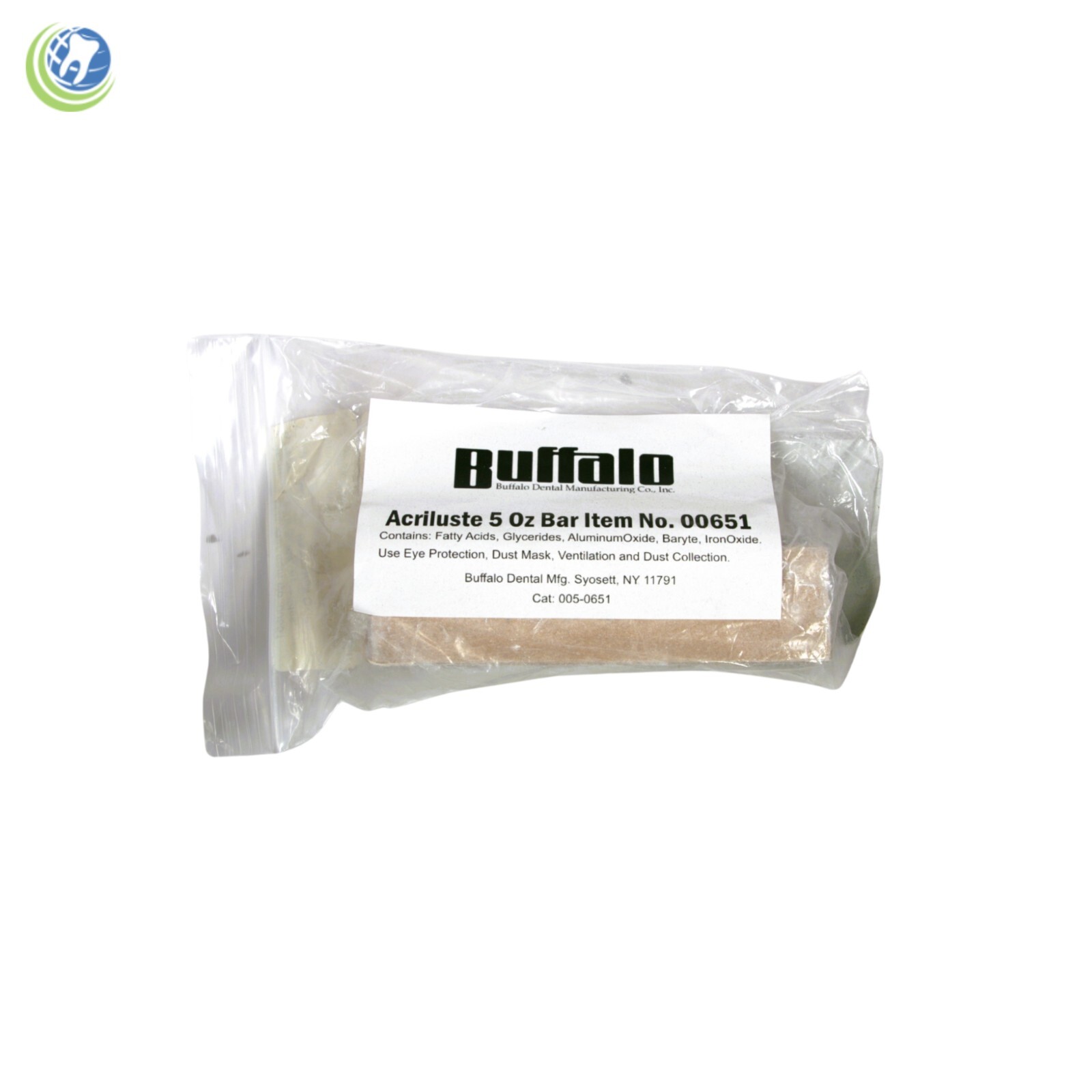 Buffalo Dental Acriluste Greaseless Polishing Compound Acrylics Plastics & Metal