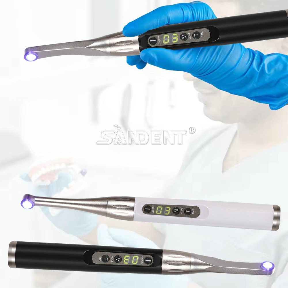 iLED II Dental lampara led de fotocurado cura en 1 segundo 2500mW