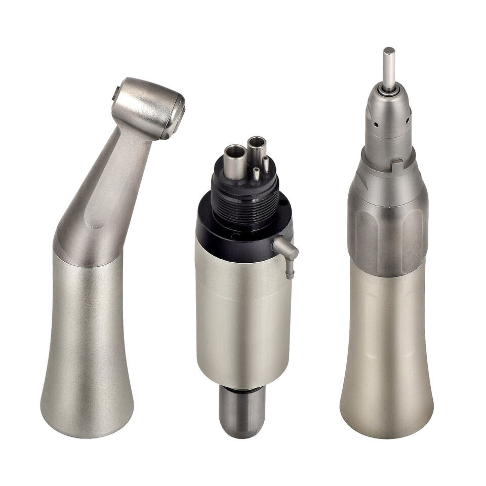 Low Speed Contra Angle/Straight/Air Motor Handpiece 4 Hole FX USA Dental