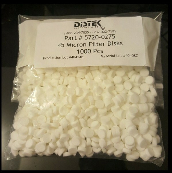 QLA UHMW Polyethylene Filter Discs 45µm, Distek Compatible – FIL045-DK 5720-0275