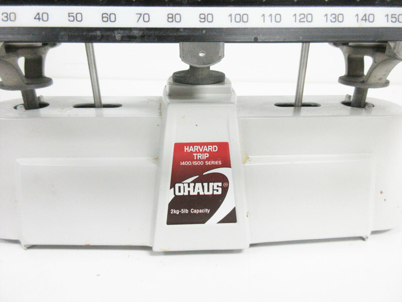 OHAUS HARVARD TRIP 1550-SD BALANCE DOUBLE BEAM 2KG-5LB CAPACITY 2000G
