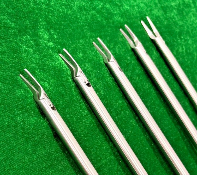 5pc Laparoscopic Clip Applicator Single Action LT300 10mm Reusable Instruments