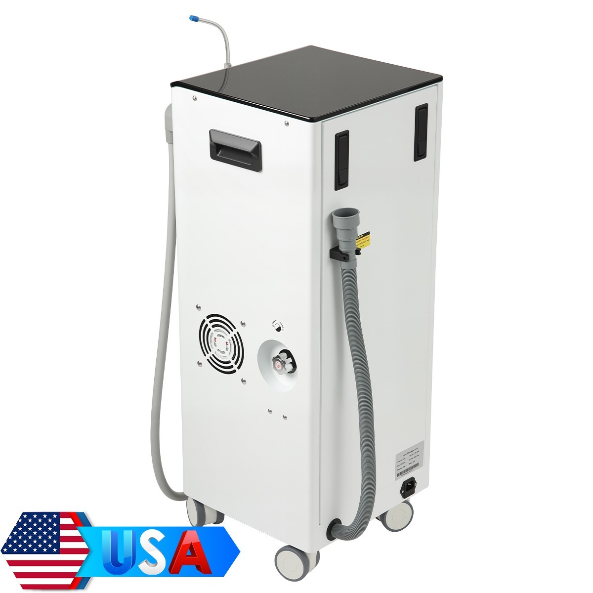 Portable Dental Suction System Mobile Vacuum Pump Strong Suction 350L/min