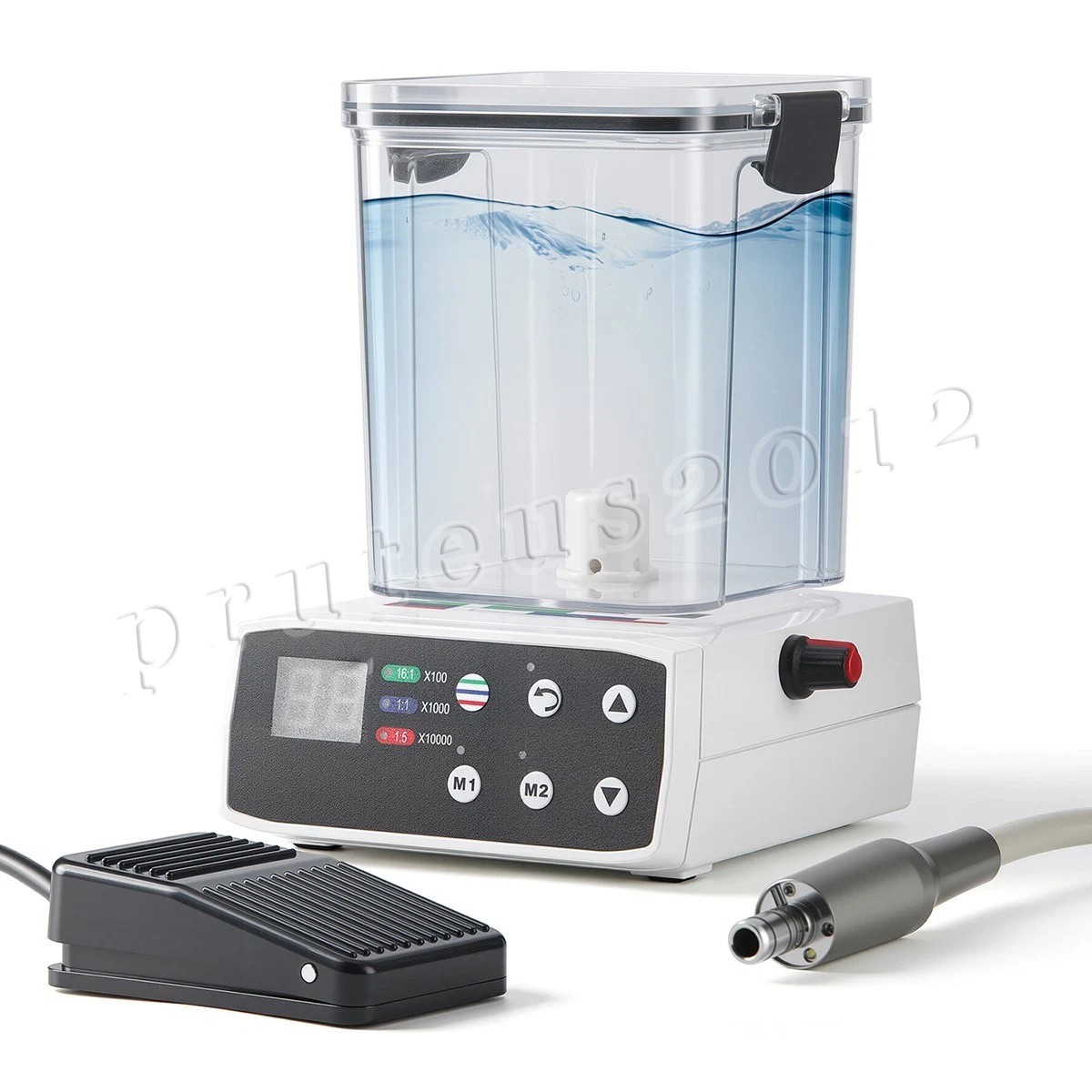 Dental Brushless LED Electric Micro Motor &Water Fit 1:5/1:1/16:1 for Practice