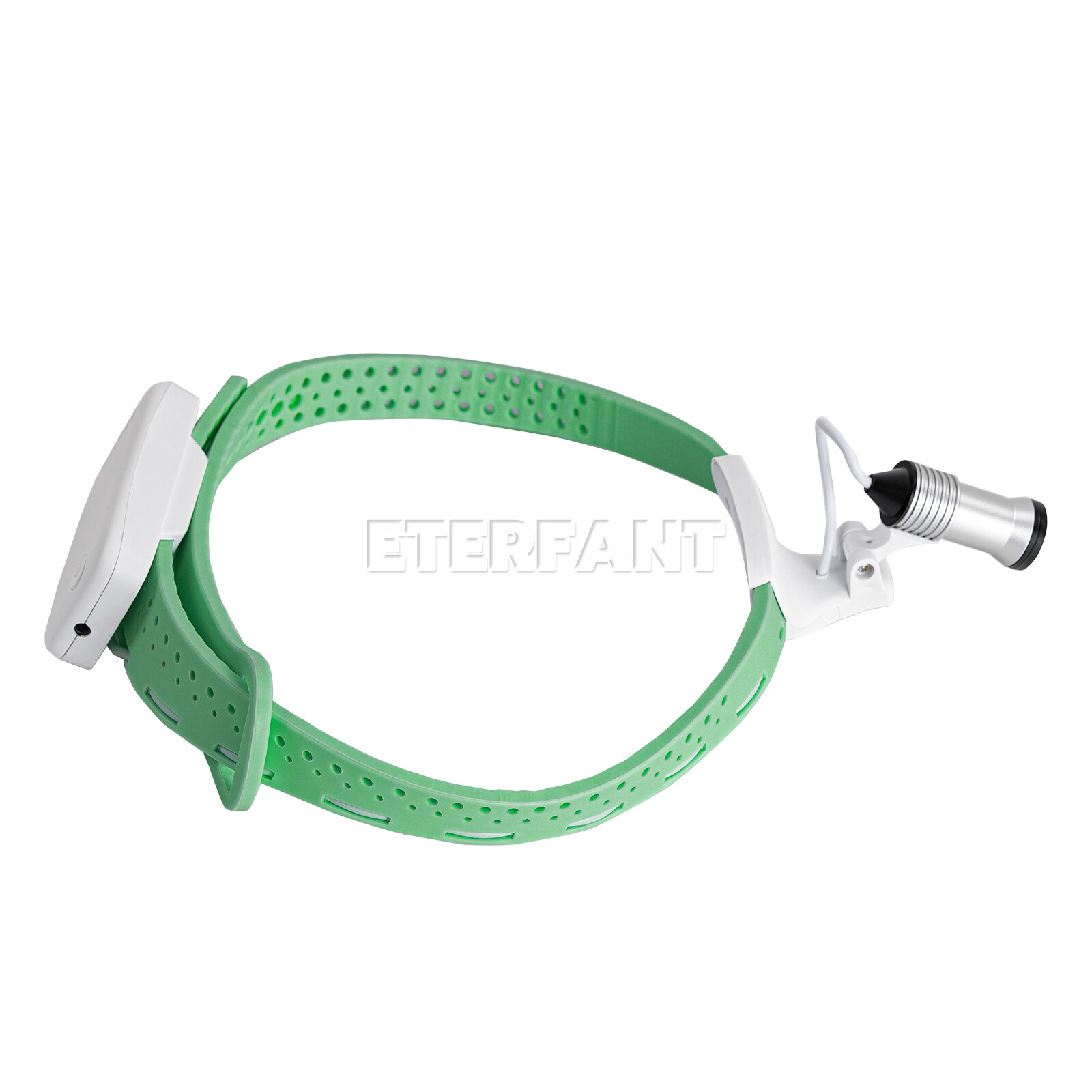 ETERFANT Lightweight Silicone Headlight Lamp Green Dental Surgery Medical 5W LED