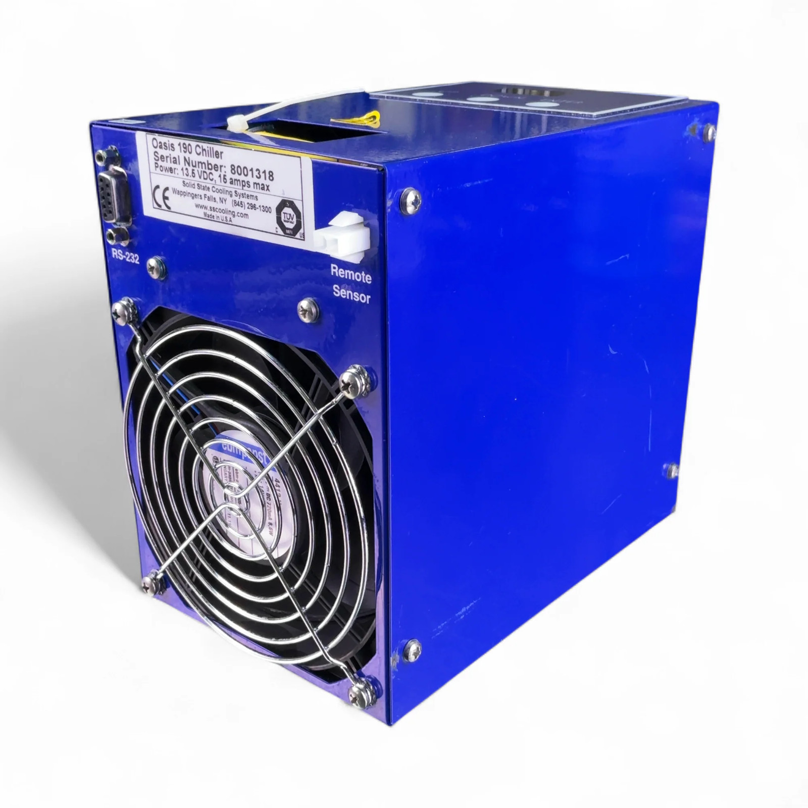 Solid State Cooling Systems Oasis 190 Recirculating Chiller – See Desc – Parts