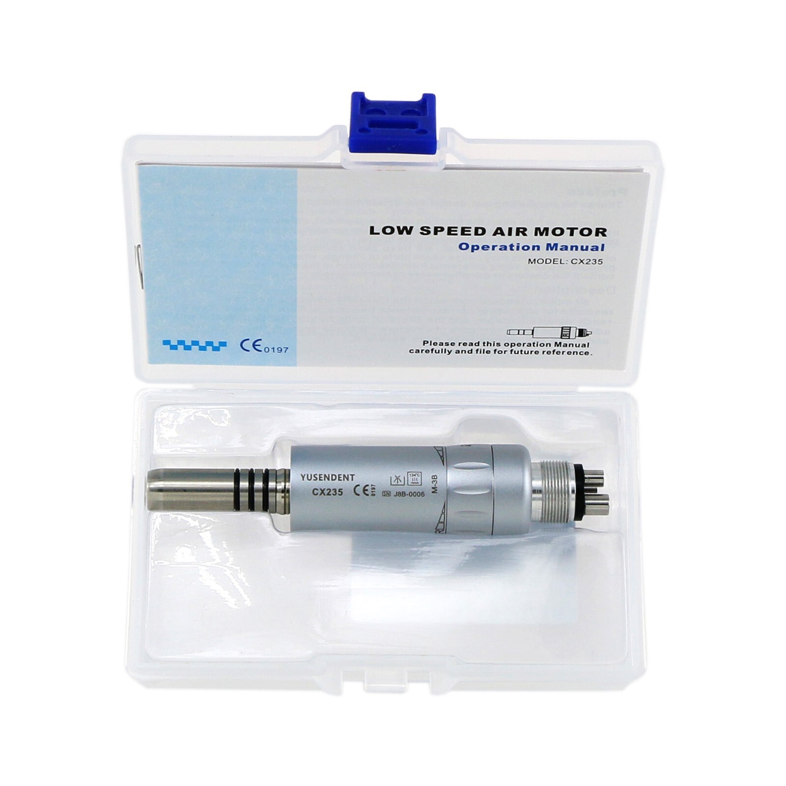 COXO Dental Low Speed Contra Angle Straight Handpiece Inner Water Air Motor 2/4H