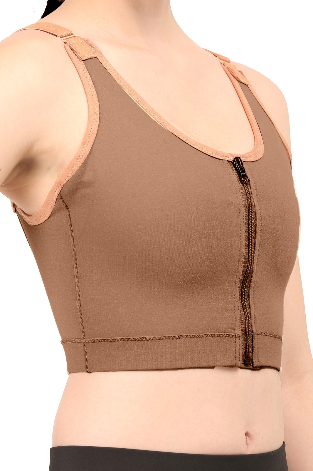 Post Surgical Medical Compression Bra |MODERATE COMPRESSION| Shoulder Adjustable