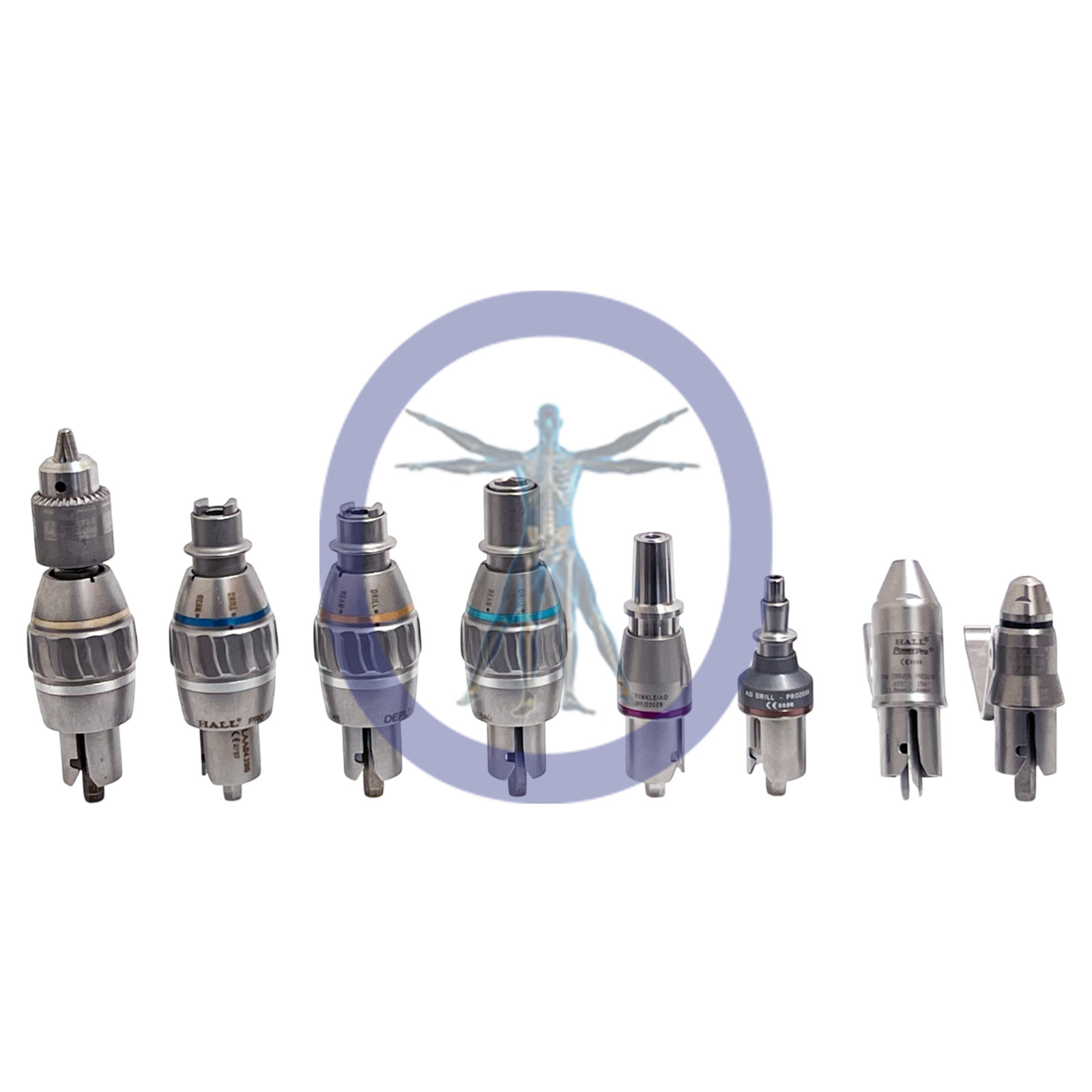 Conmed Hall 50 Large Bone Power Set *With 3 Month Warranty*