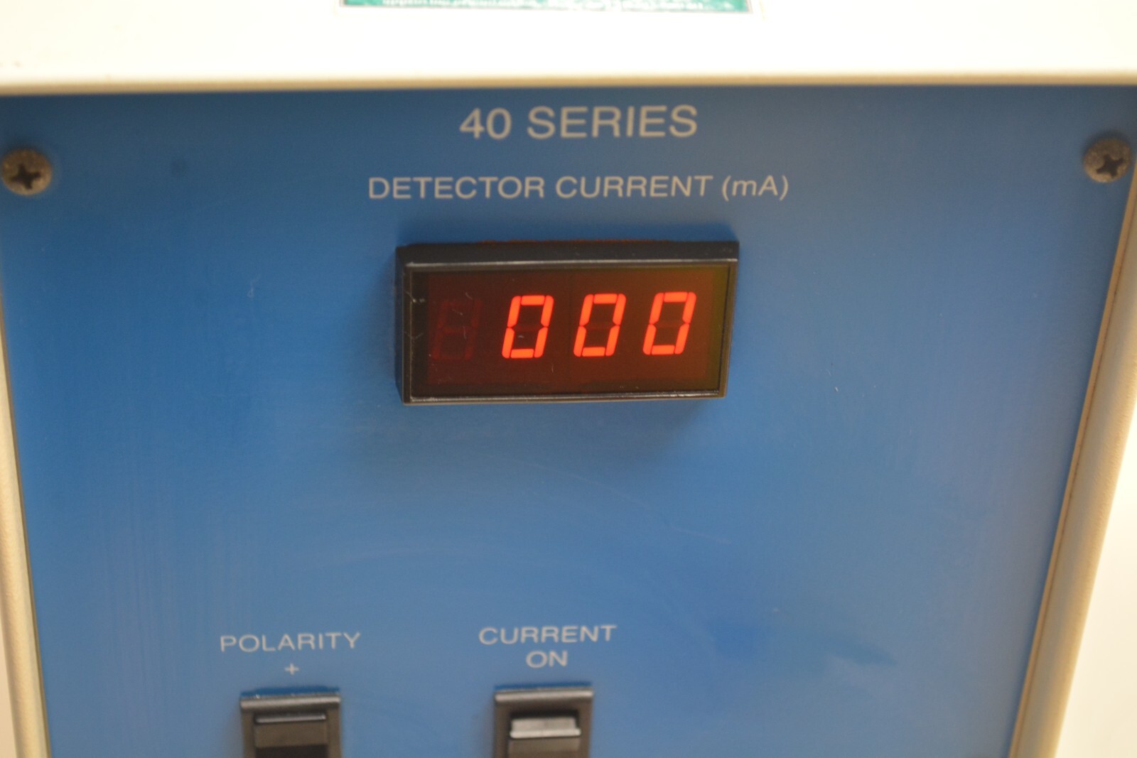 GOW-MAC Instruments Co 40 Series Detector Current (mA) 40-200 #W2380