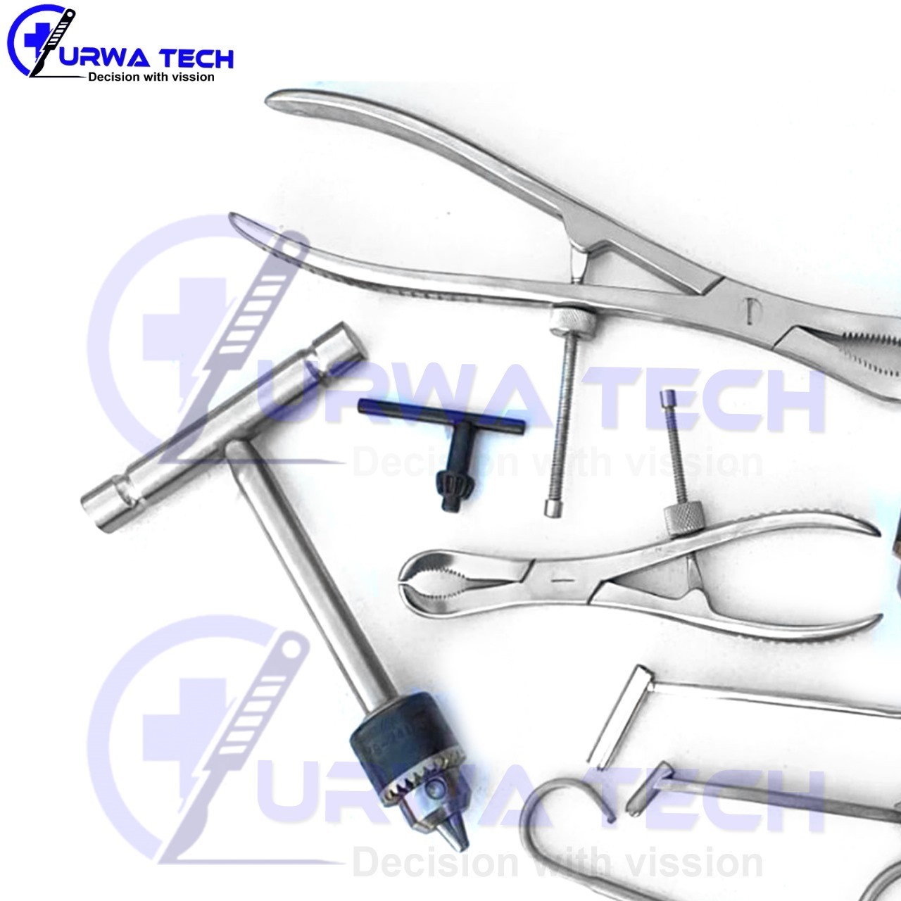 Orthopedic Veterinary Surgical High Quality Instruments Set of 9 PCS