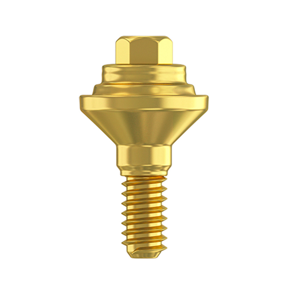 1x Dental Straight Multi Unit 1.4mm Int Hex 2.42 Connection Titanium Fixture