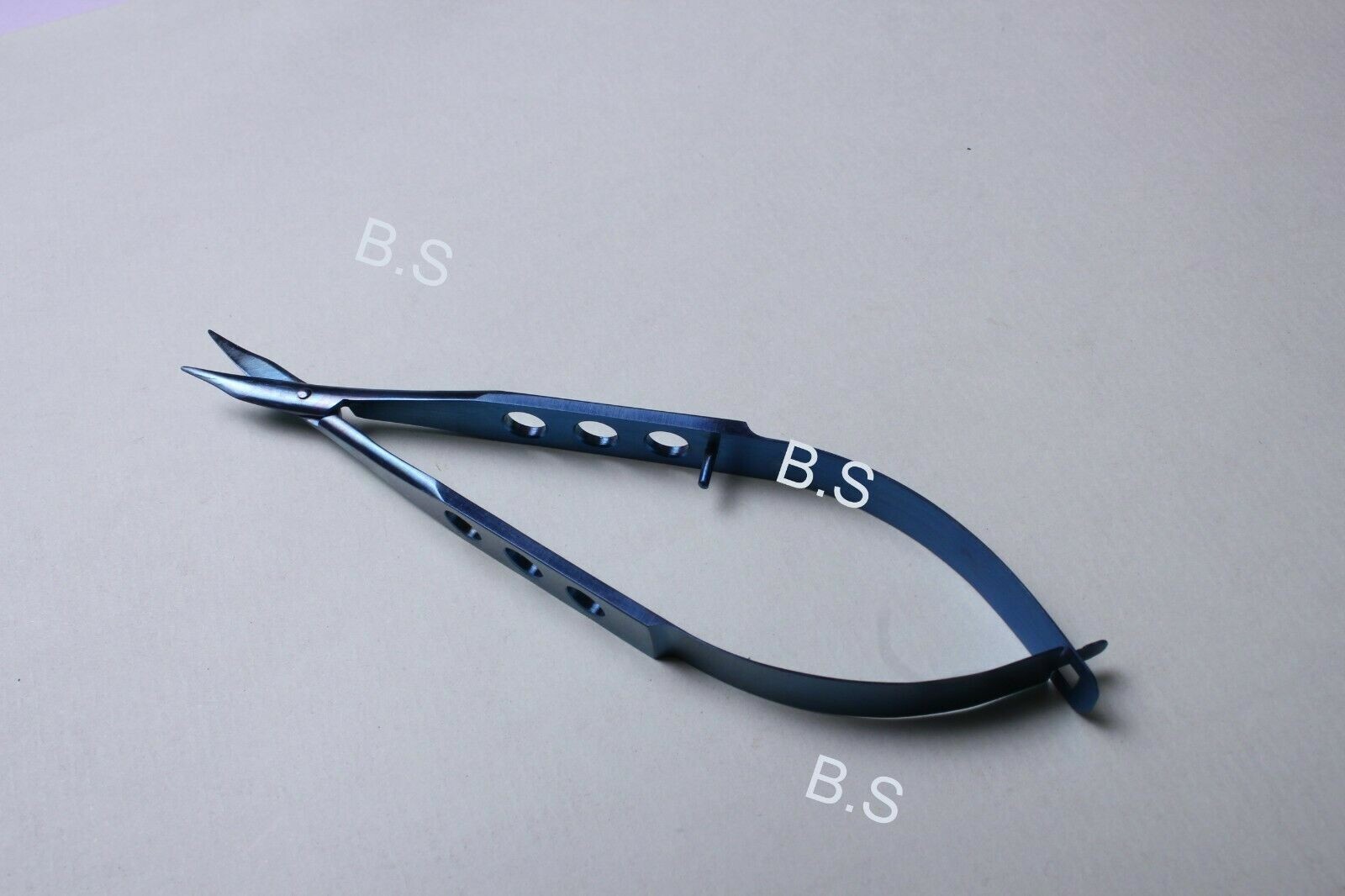 Titanium Westcott Tenotomy Micro Scissors Body 16 mm 21 mm Curved Ophthalmic Eye