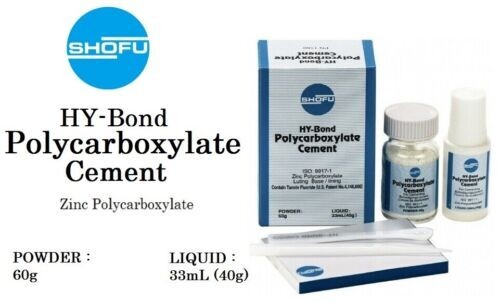 Shofu Hy-Bond Polycarboxylate Pack Dent FAST SHIPPING