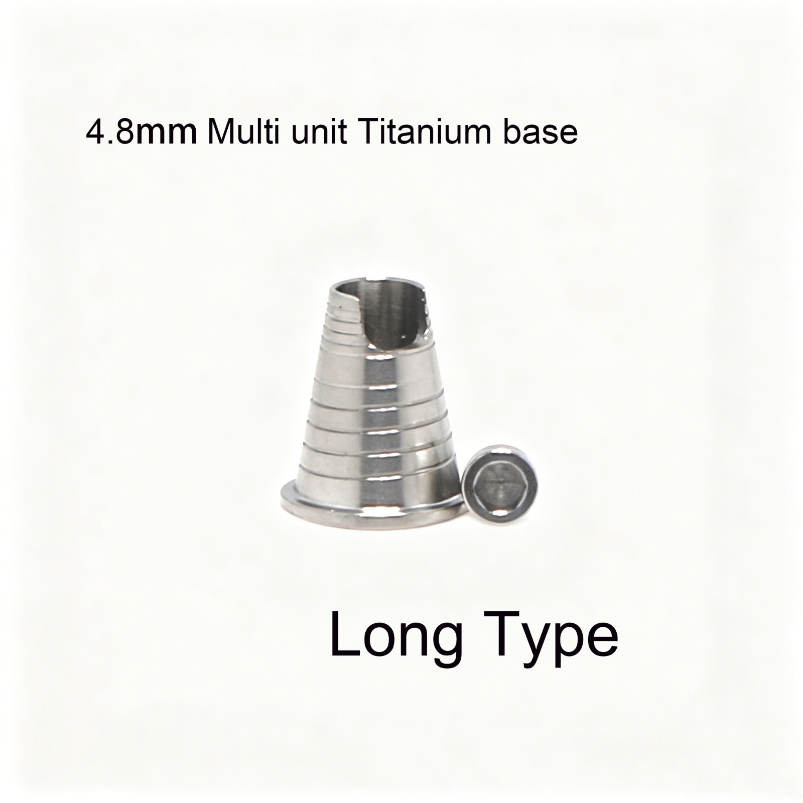 Dental Multi unit Titanium base fits Hiossen Osstem TS Platform long short types