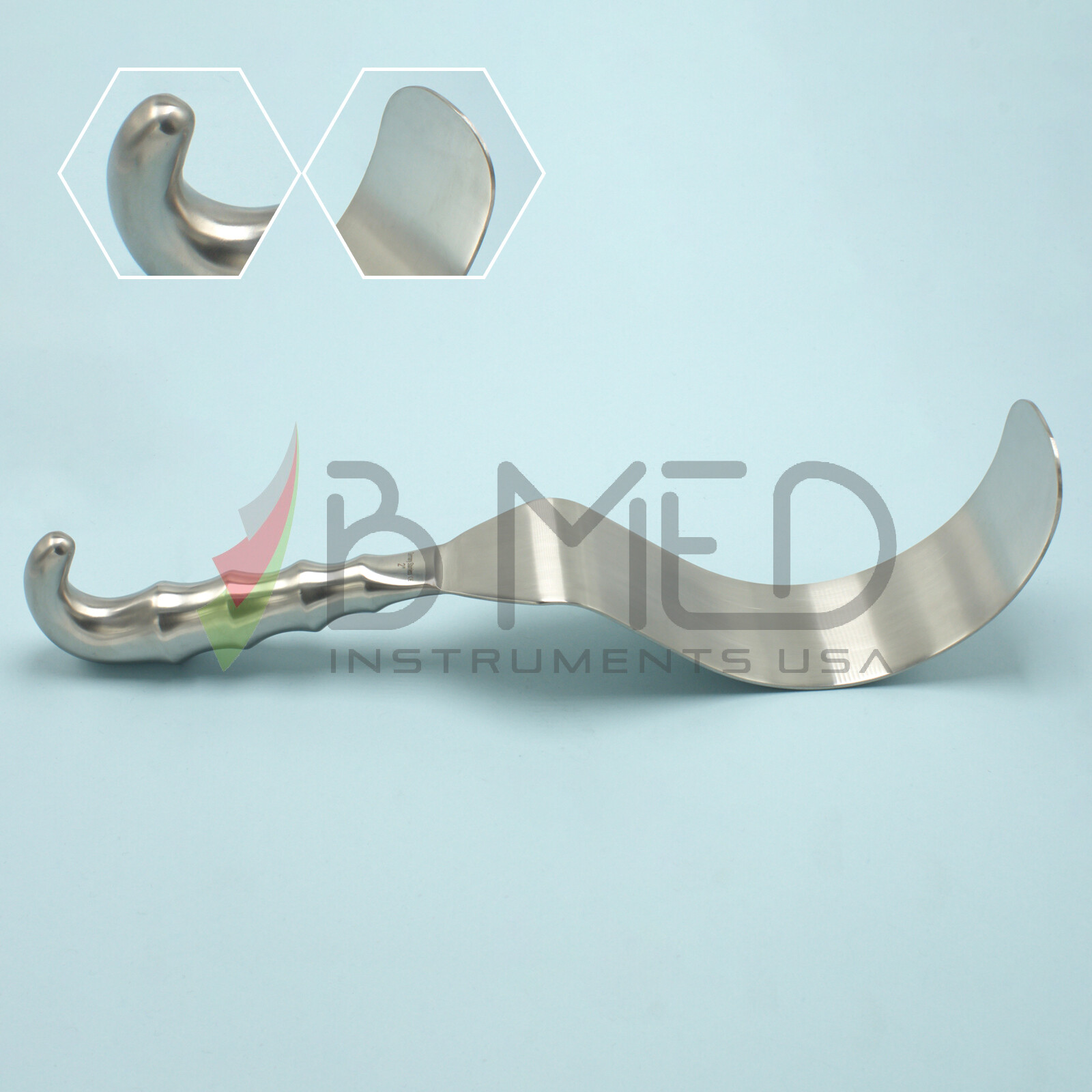 OR Grade Deaver Retractor 2″ X 12″ Hollow Grip Handle Surgical Abdominal