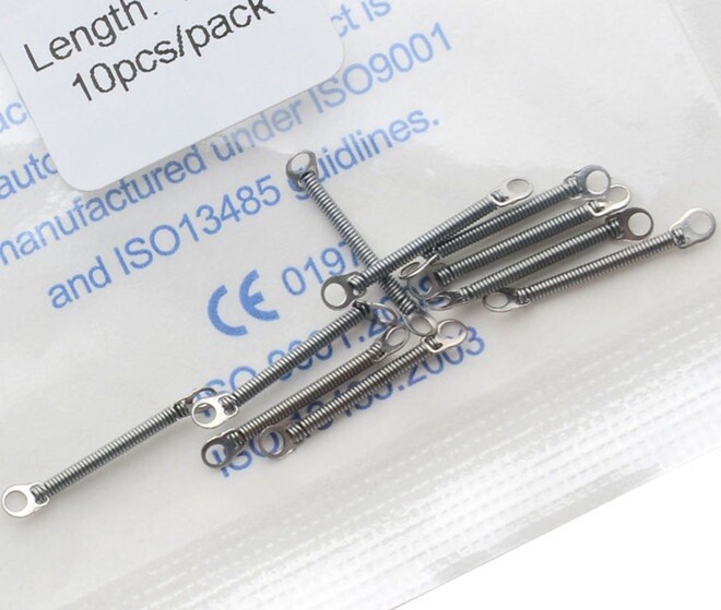 Dental Orthodontic Closed Coil Spring NITI 008/010/012 open Spring 6/9/12/15mm